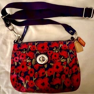 Coach Poppy Floral Crossbody Bag Y2K